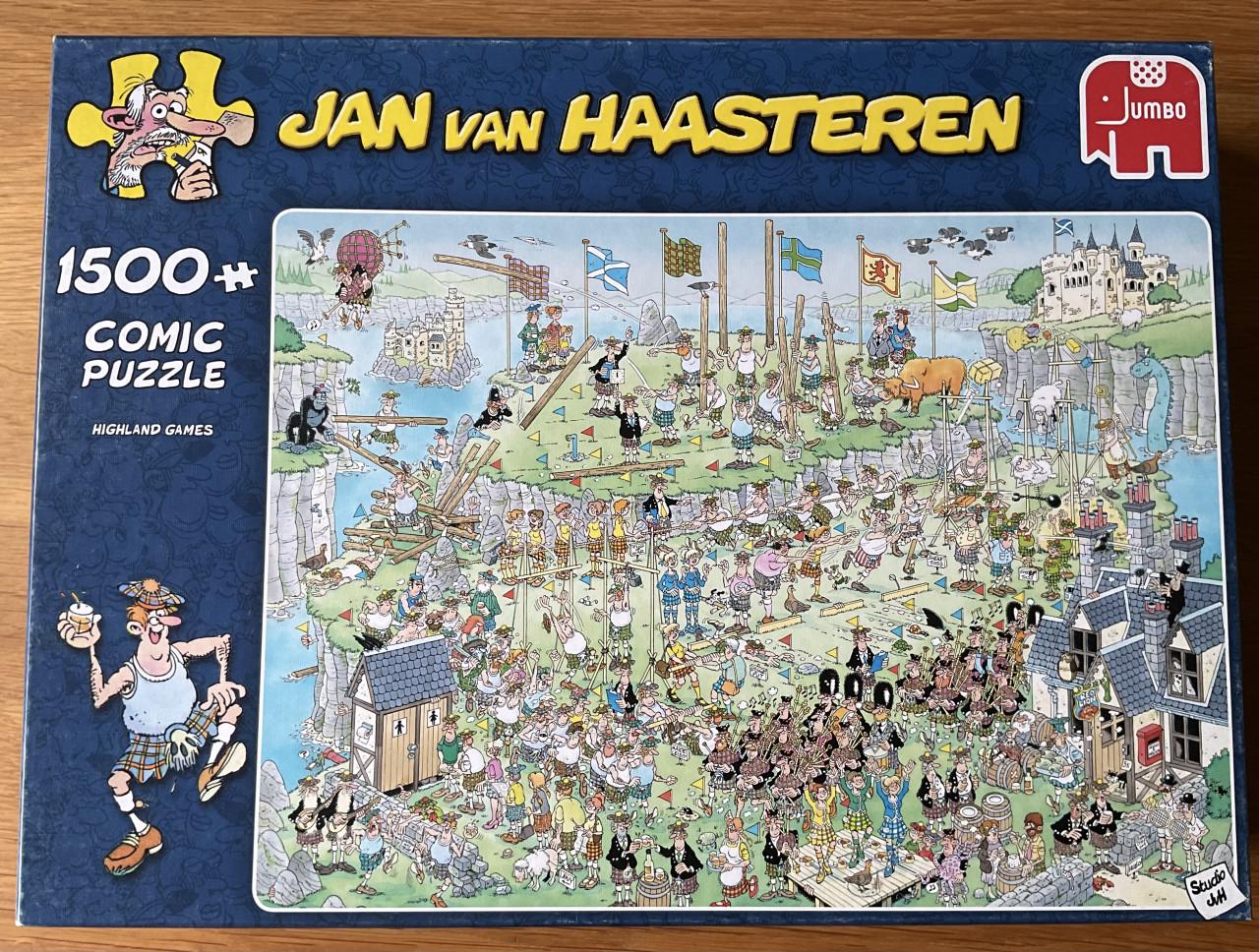 Van Haasteren puzzel, 1500 stukjes
