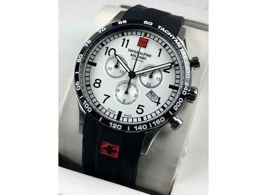 Swiss Alpine Military Quarts chronograph horloge