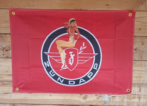 Zundapp Banner/Vlag  NIEUW