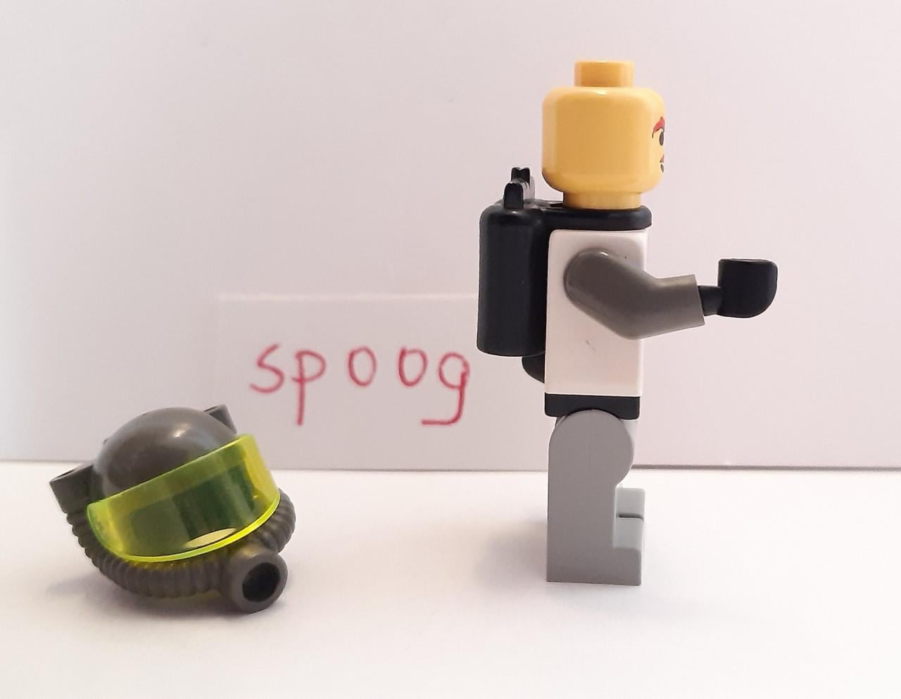 Lego Space minifiguur: Exploriens-chef