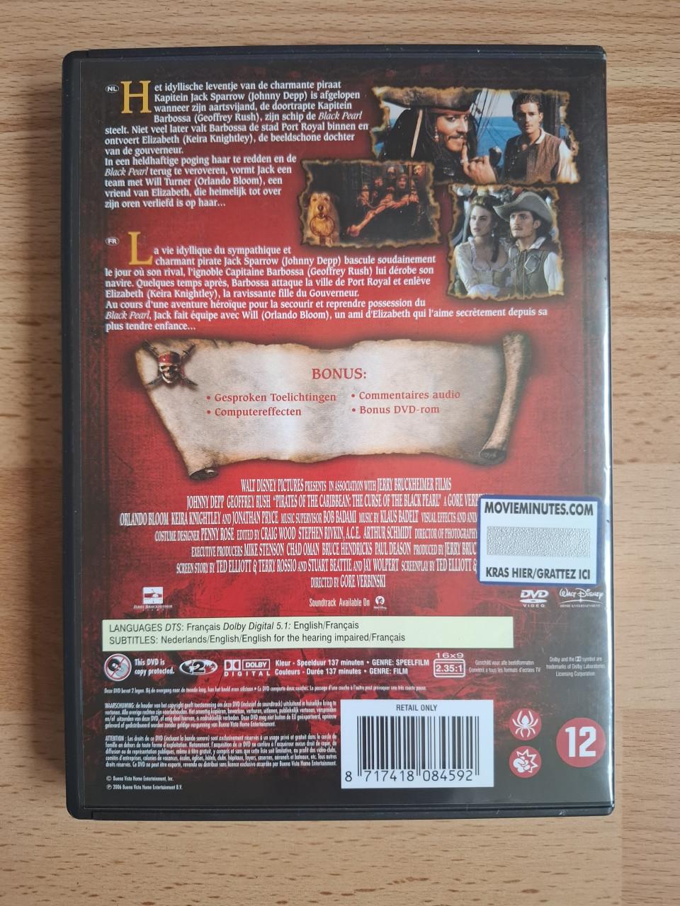 Triologie Pirates of the Caribbean (DVD)