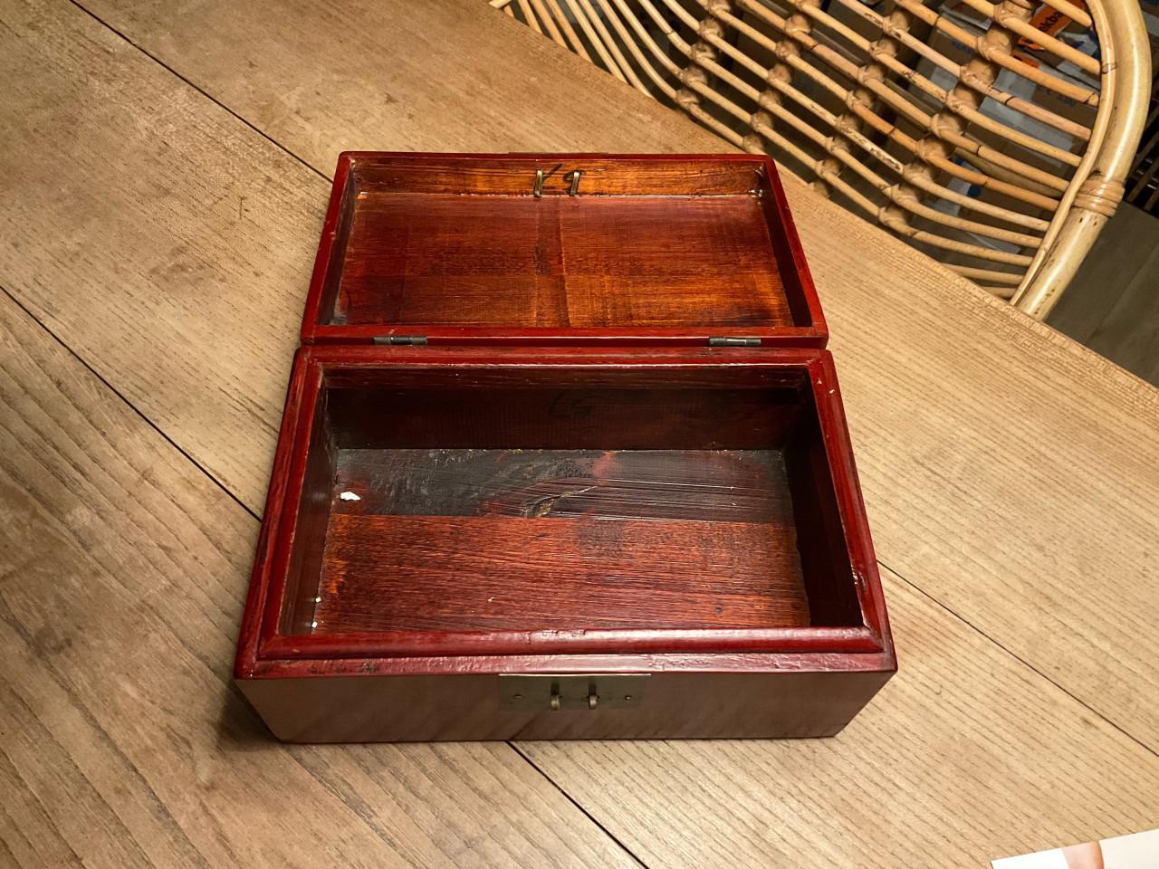 Vintage kistje voor bijv. juwelen