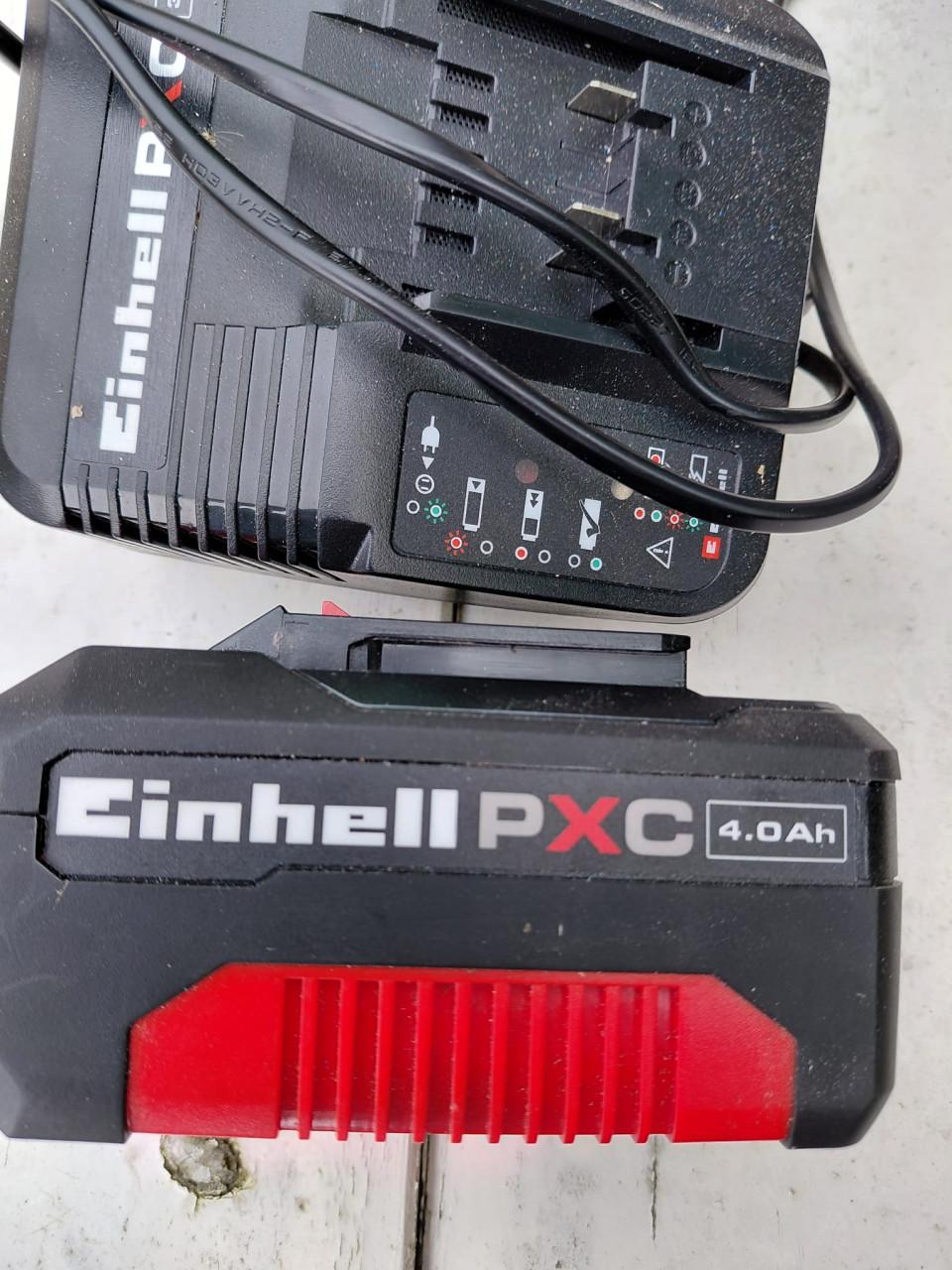 Einhell 18 V/4.0 Ah Power X-Change - 1x 4.0 Ah Accu en snellader -