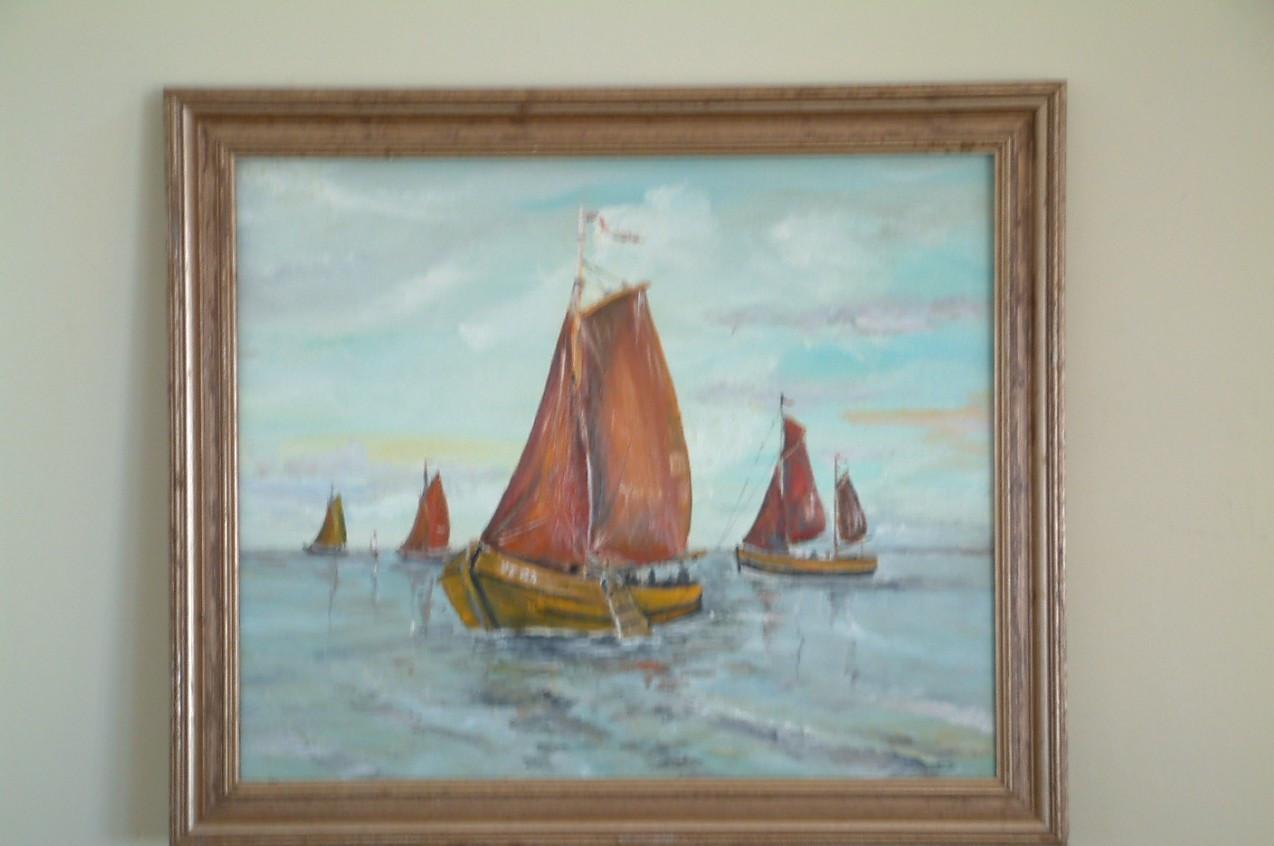 Div oudere visserij  De houten schepen  hoogaars -hengst -blazer -logger