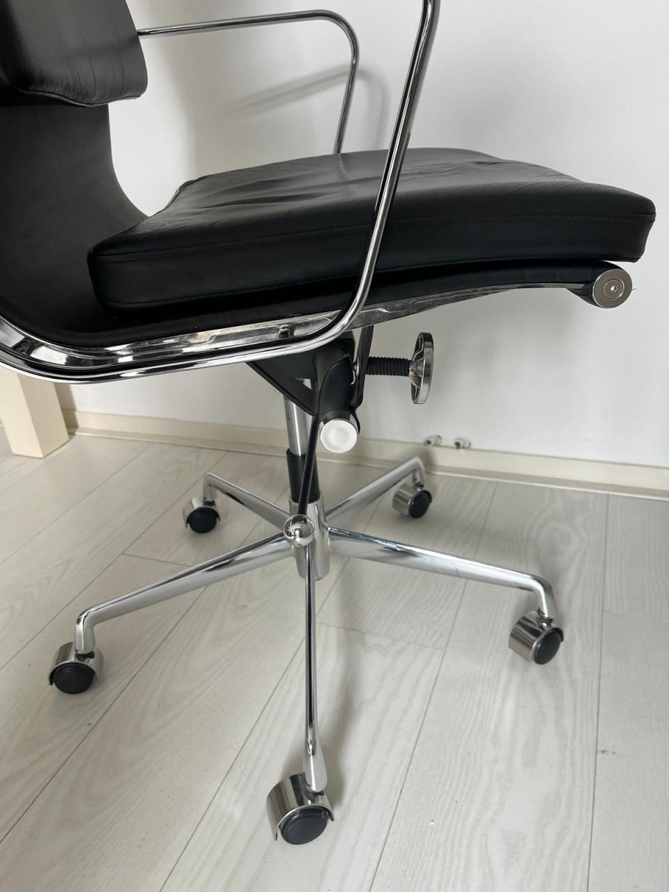 Luxe leren bureaustoel