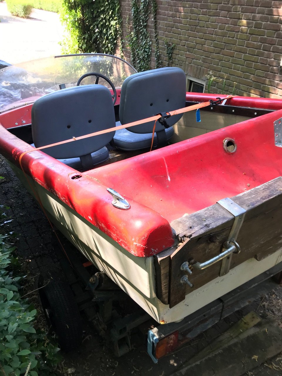 Bootje + Motor + Trailer (opknapper)