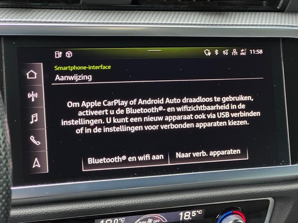 Audi Q3 sportback 45 tfsi e s-line | camera | black optiek | trekhaak | dod