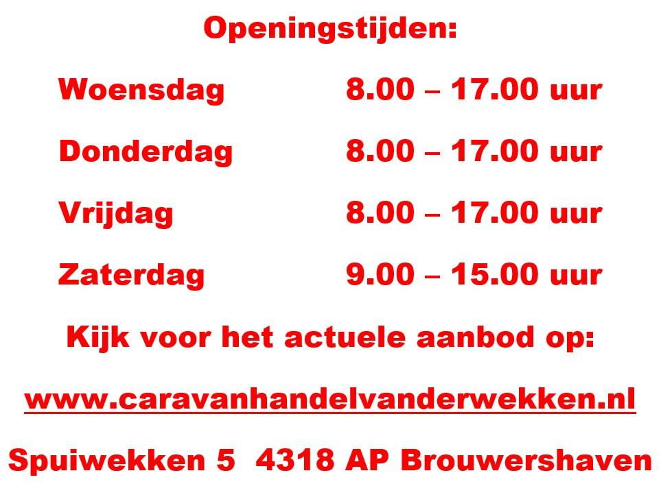 Ruim aanbod stacaravans en chalets met dubbel glas + CV