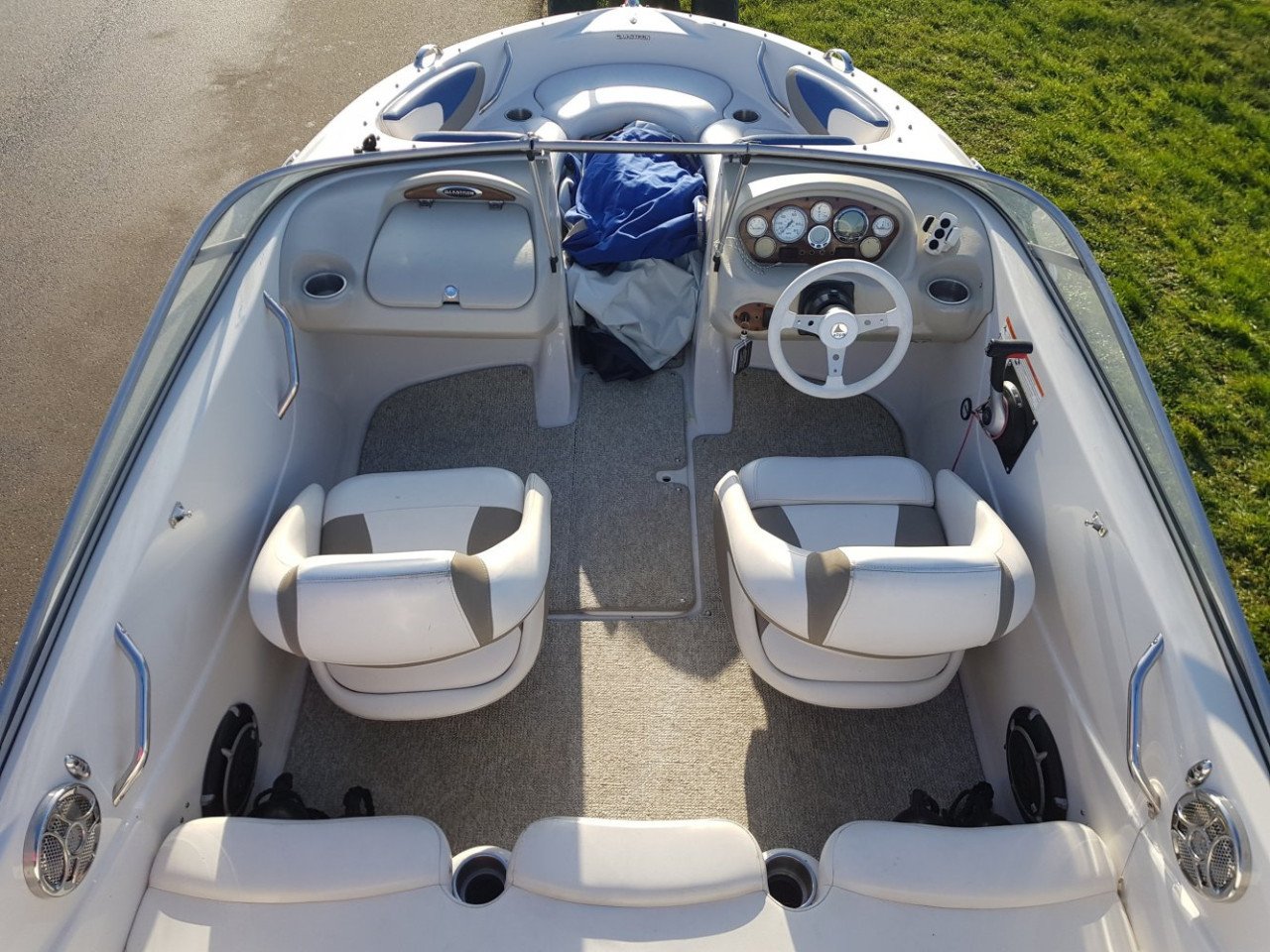 Glastron MX180 met Mercury F150