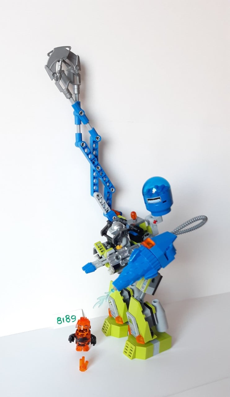 Lego Power Miners 8189: Rock monster Firax en Magma Mech
