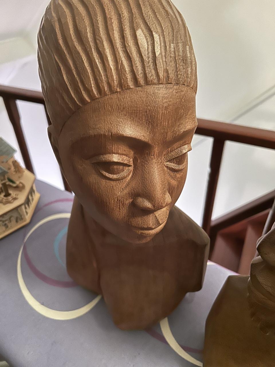 Massief houten koppen koppel