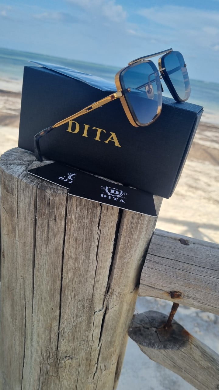 Luxe zonnebril merk DITA 1:1  Nieuw in de doos