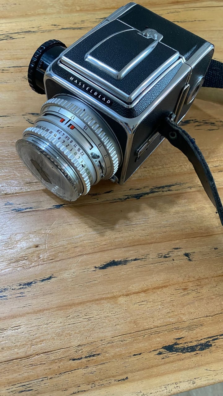 Hasselblad camera 500 c en 500 cm