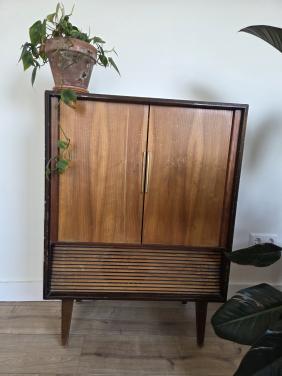 Vintage jaren 60 Philips tv audio kastje