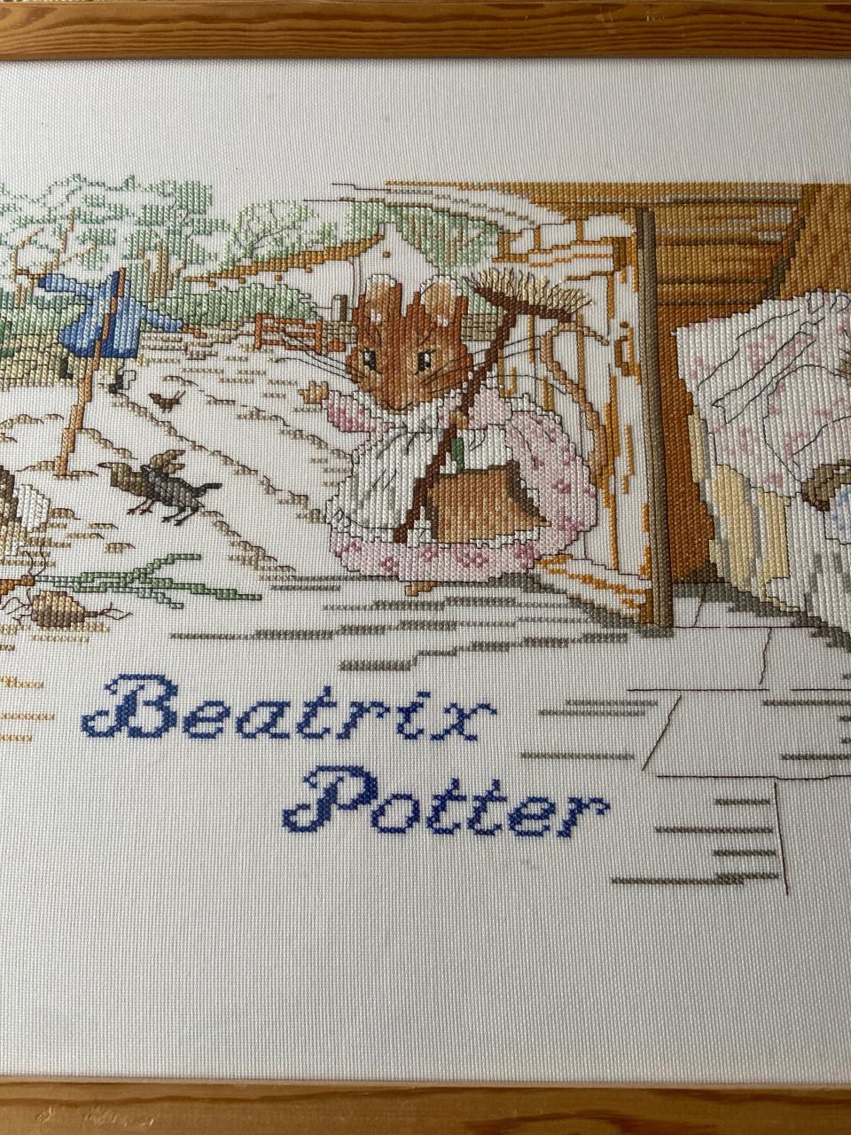 Peter Rabbit wandkleed