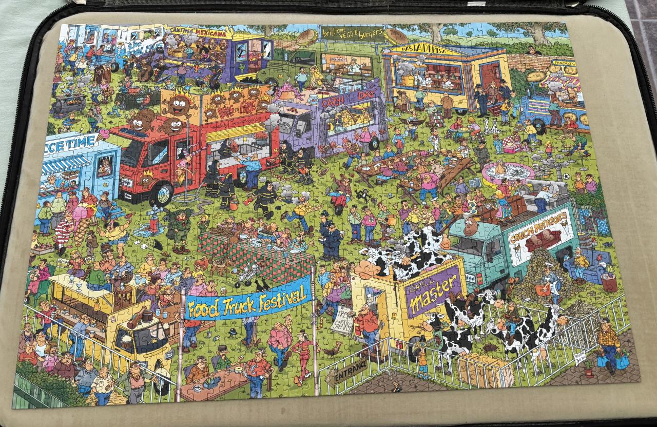 Puzzel Jan van Haasteren 2 x 1000