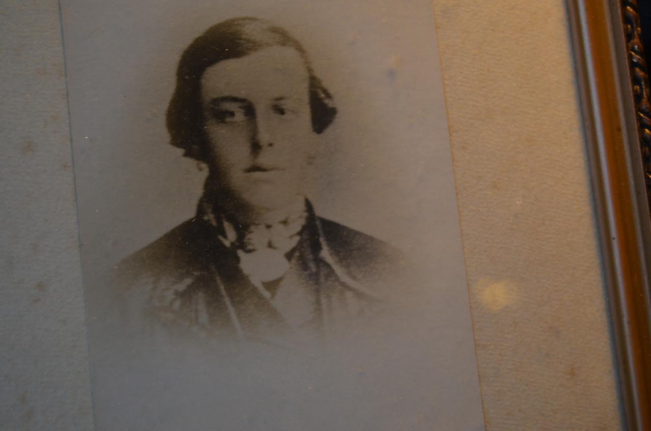 Oude foto's boer en boerin Zeeuws