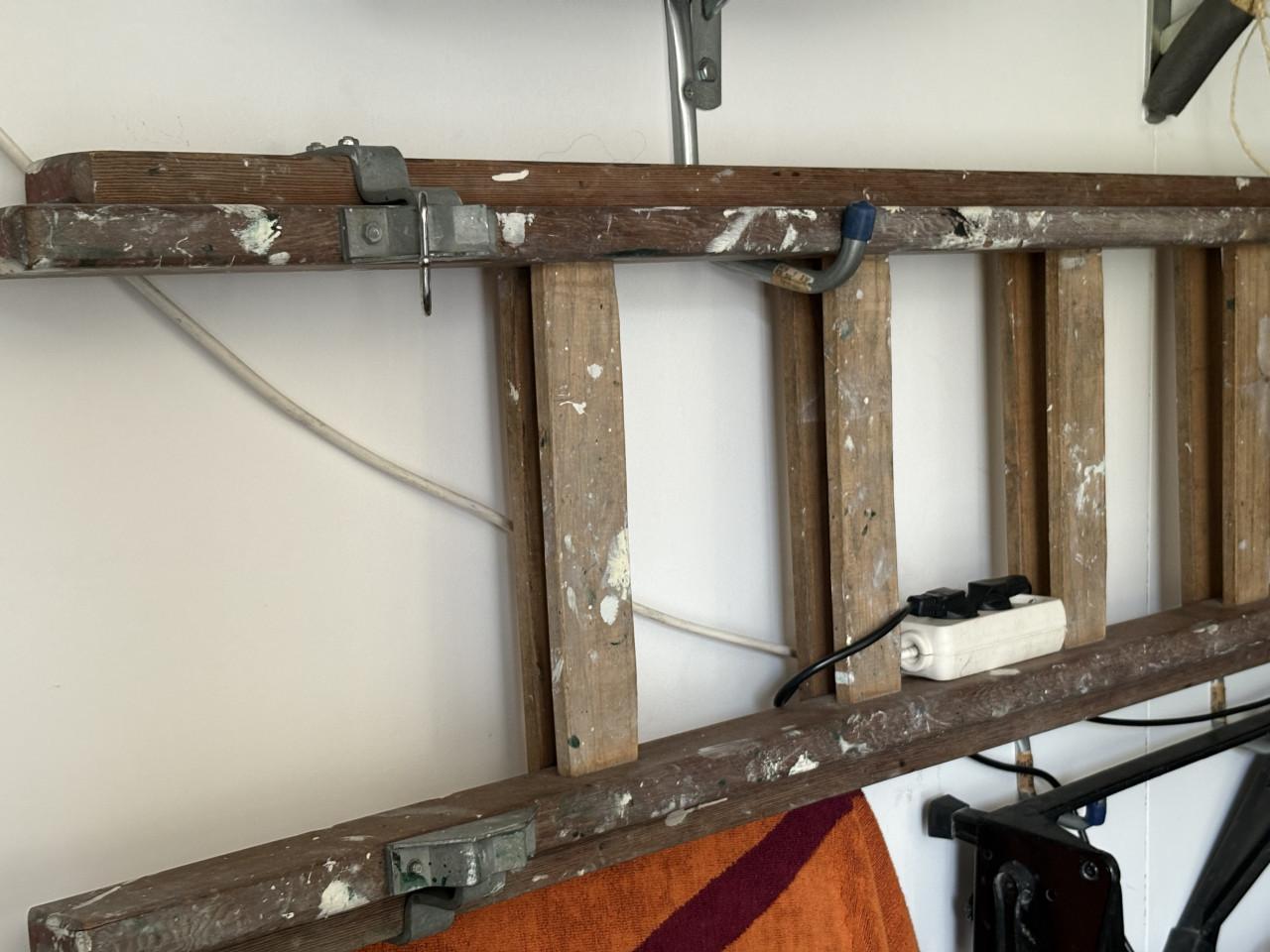 Houten ladder