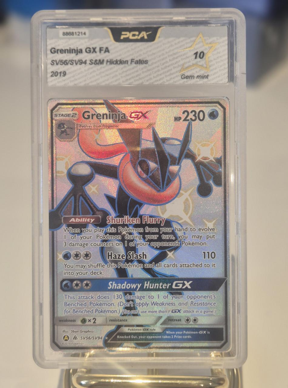 Pokemon Greninja GX SV56 - PCA10 - Hidden Fates 2019