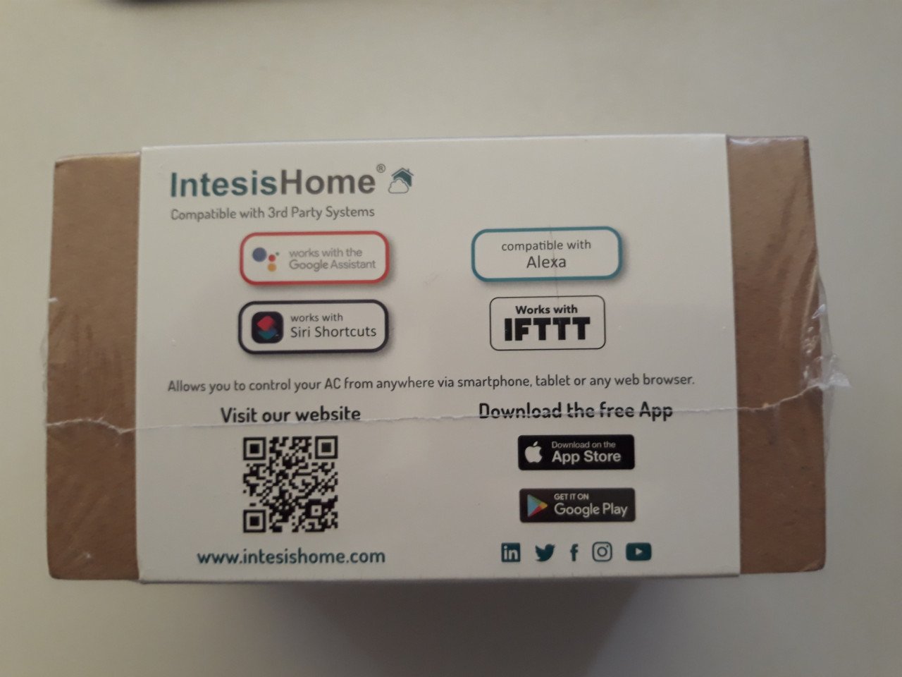 WiFi-controller voor bediening Airco met smartphone, tablet en PC