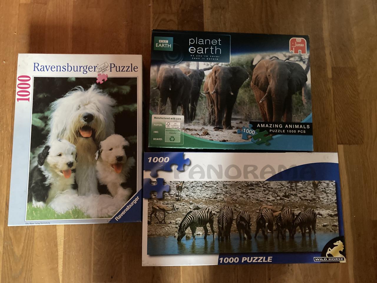 Verschillende puzzels