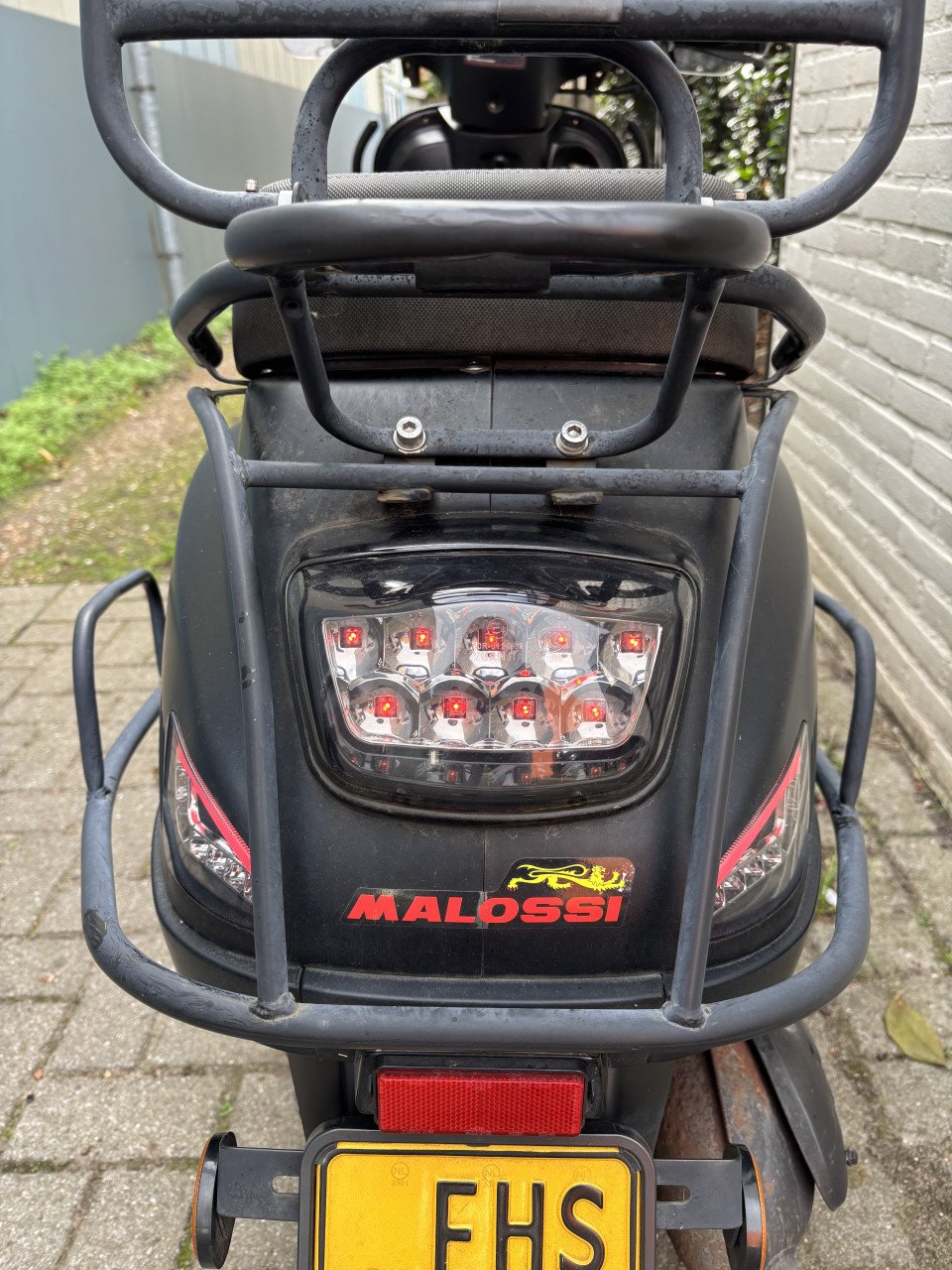BTC Riva scooter mat zwart