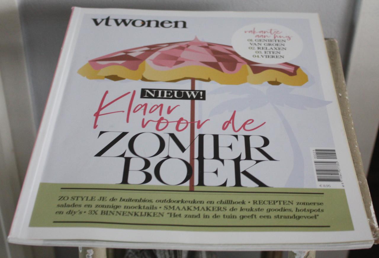 Tijdschrift. vtwonen zomerboek 2025