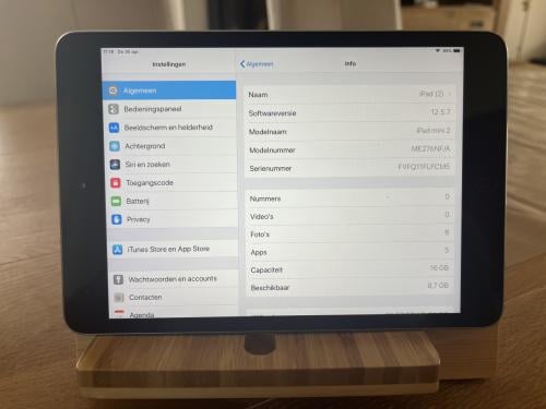IPad mini 2 16GB nieuwstaat