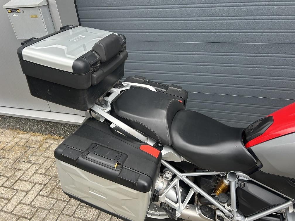 BMW R1200GS LC uit 2014 met 82 dkm, volledig aangekleed, rijklaar €8500,-