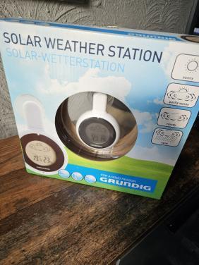 Grundig Solar Weerstation - Nieuw in Doos