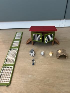 Schleich Farm World konijnenhok