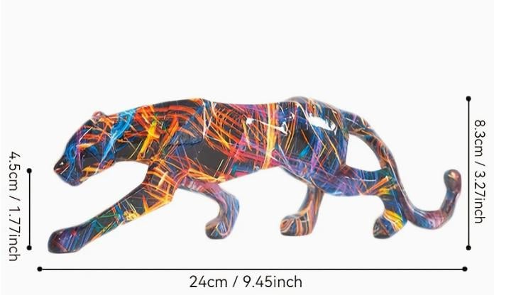 Tafel decoratie Luipaard