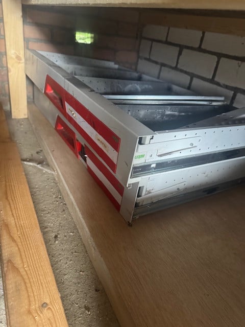 Interieur voor werkbus