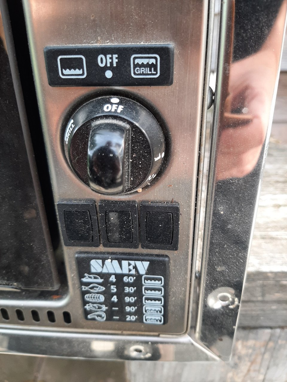 Camper gasoven