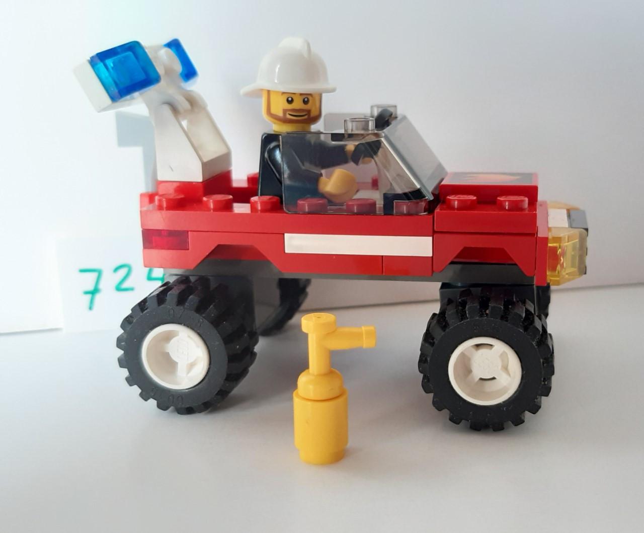 Lego City 7241 brandweerauto
