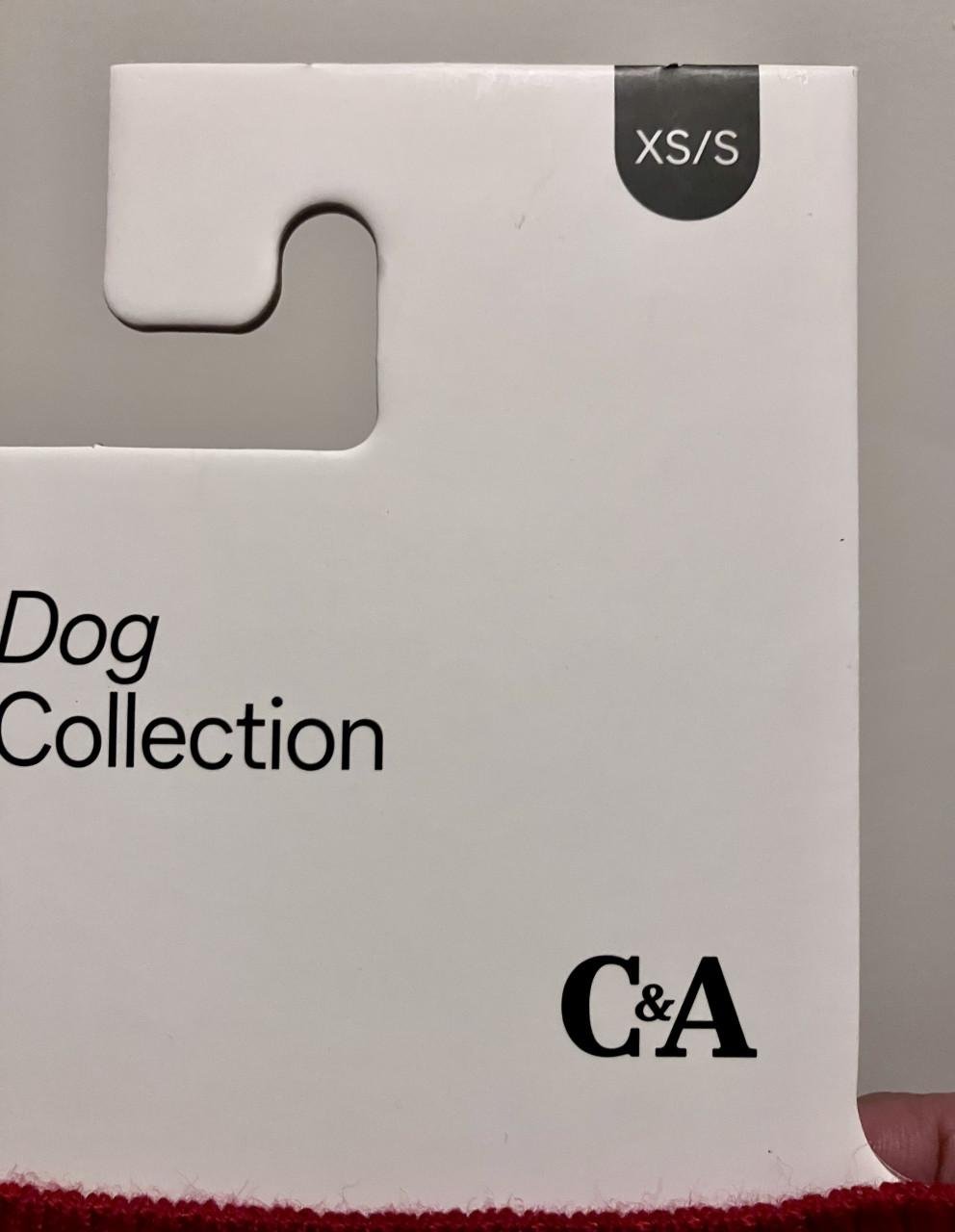 Kersttrui’tje hond C & A, maat XS