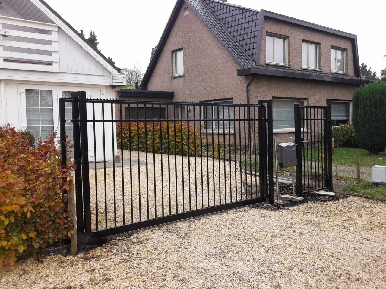 Stalen poorten en hekken op maat gemaakt
