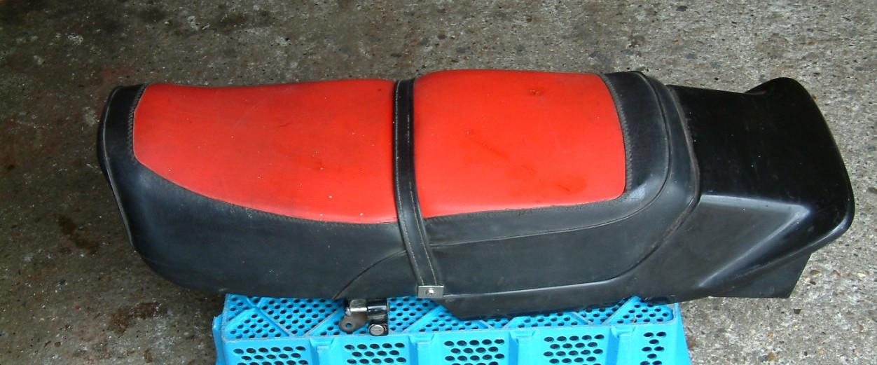 Zadel met achterstuk