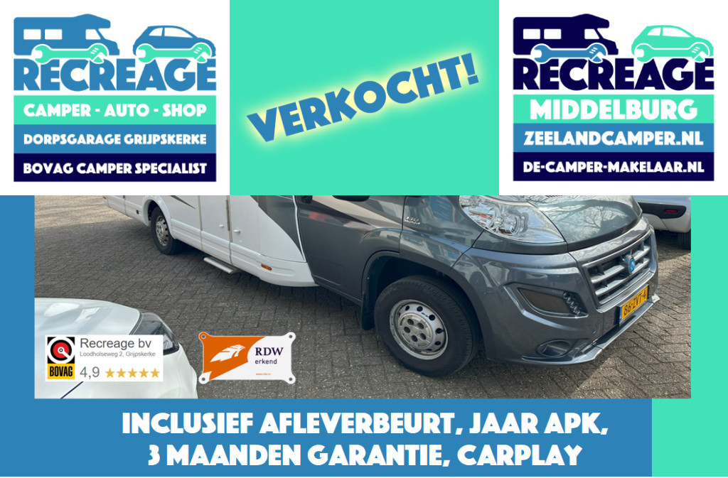 Knaus Onbekend r16 jaar apk, beurt, 3 maanden garantie, carplay set