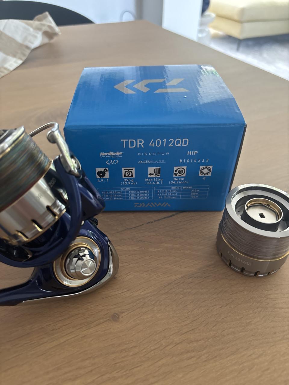 Daiwa TDR 4012QD z.g.a.n. incl extra spoel