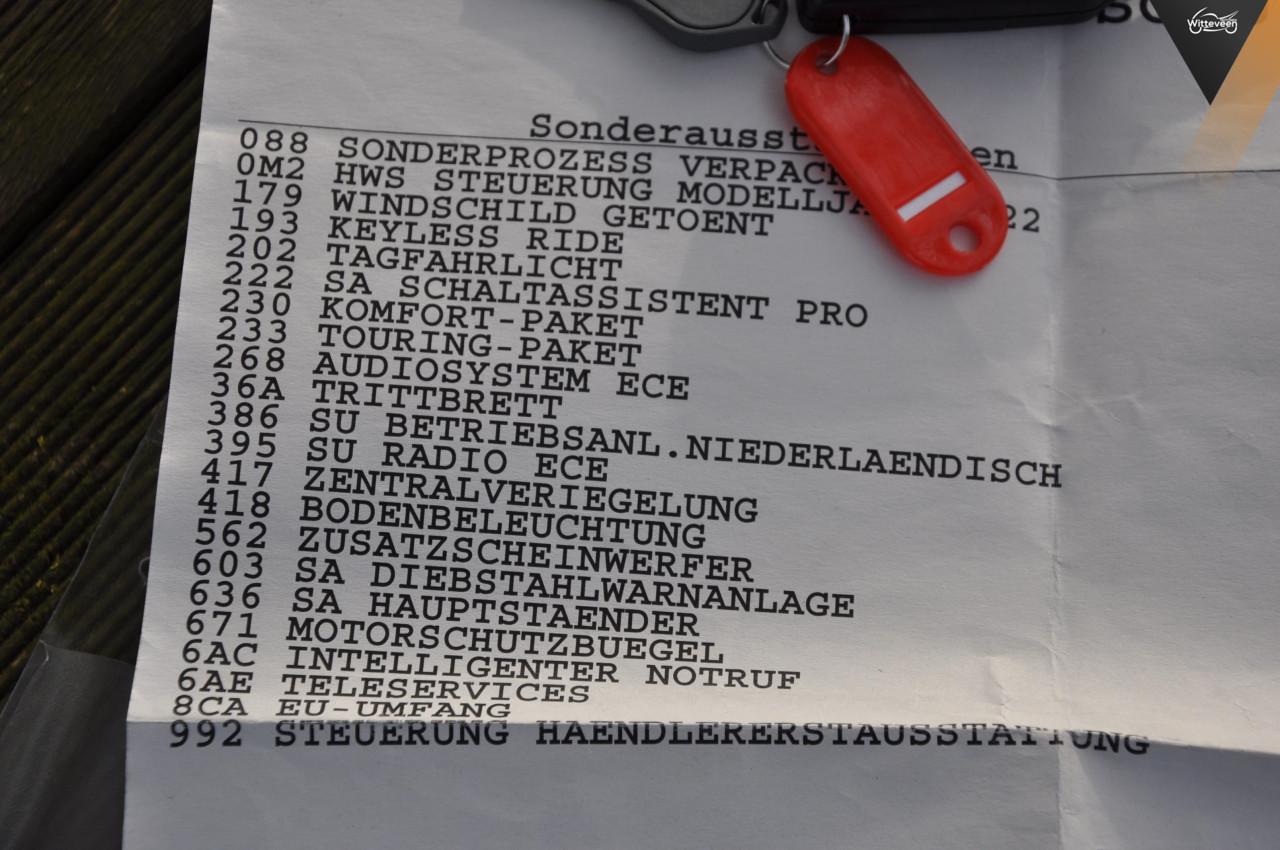 BMW K 1600 Bagger 2022 BTW motor