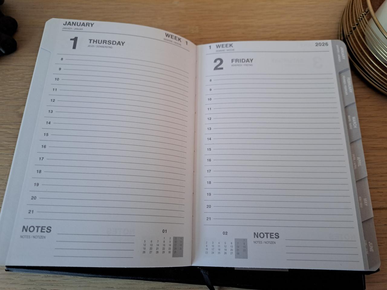 NIEUWE BURO/KANTOOR AGENDA 2026