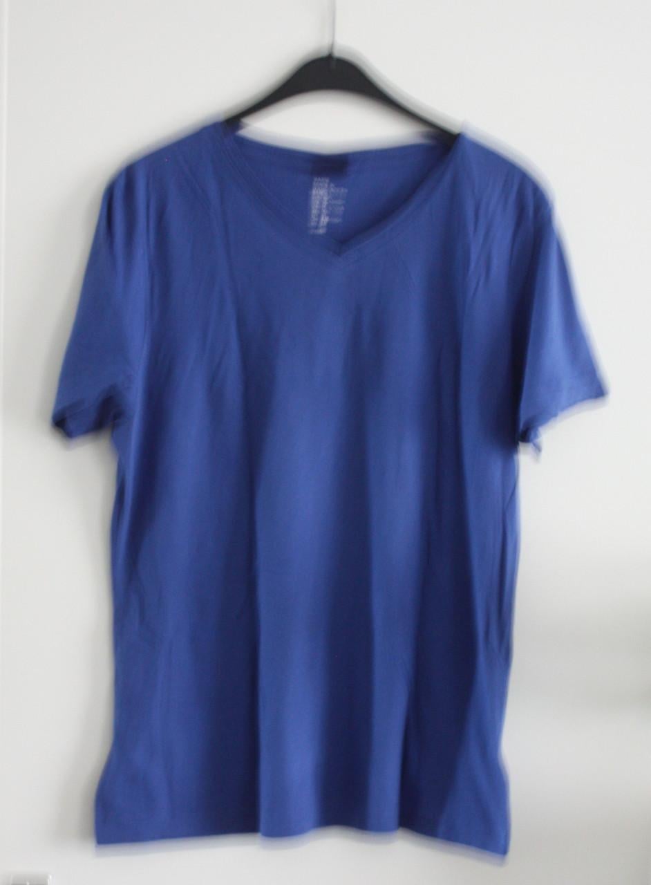 Blauw tshirt maat m