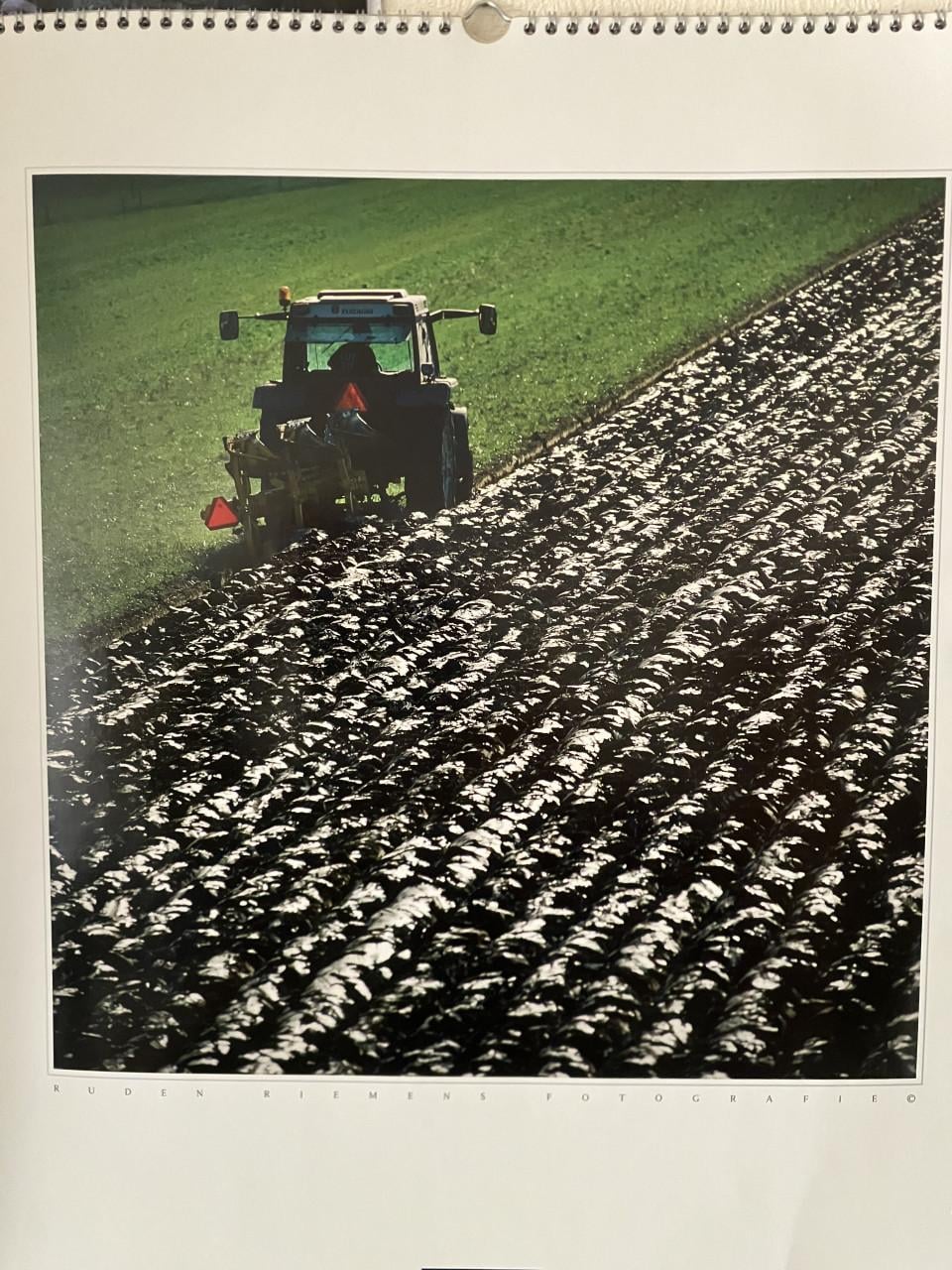 Zeeland kalender (2013) met prachtige afbeeldingen van Ruden Riemens.