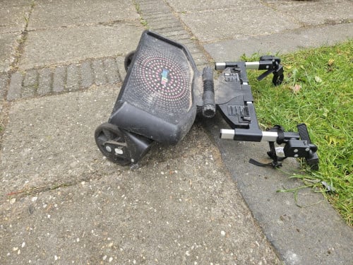Meerijplankje voor kinderwagen
