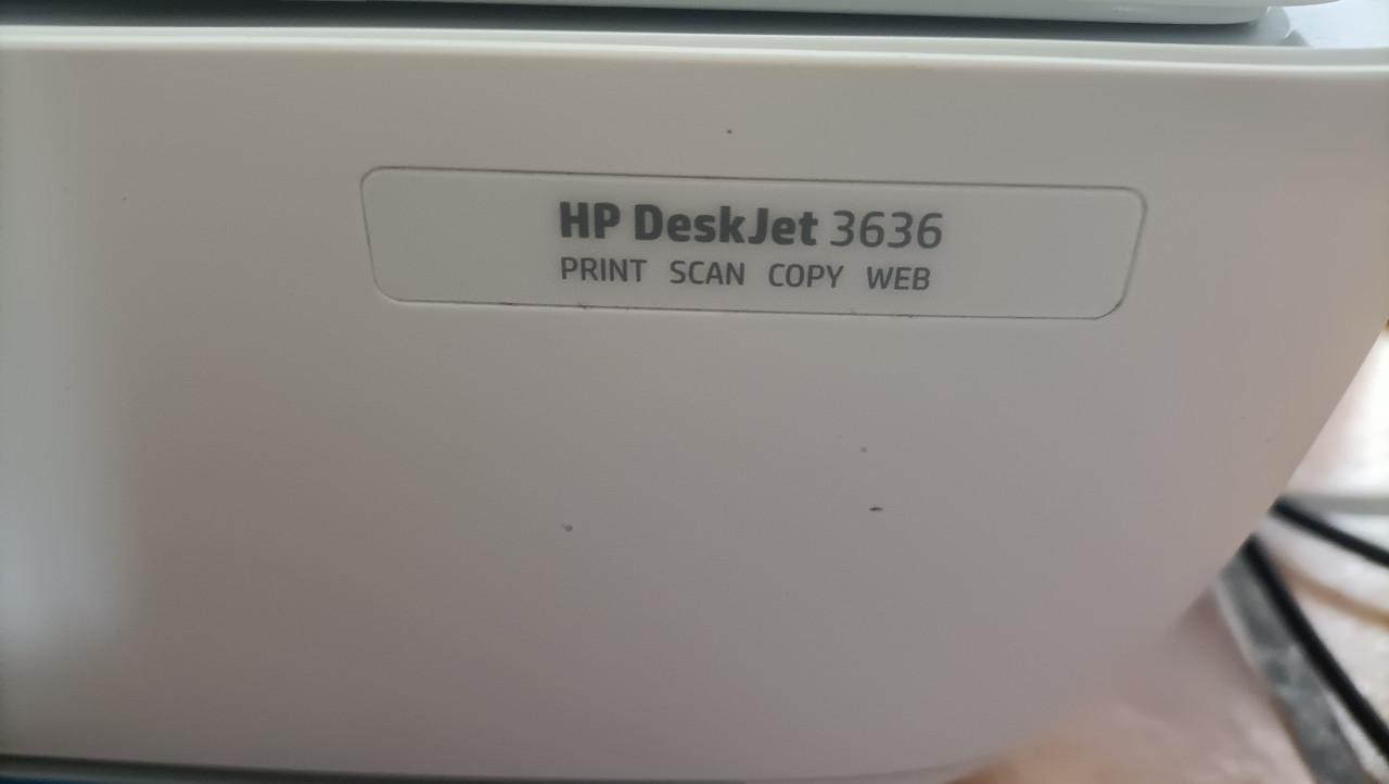 Mooie witte HP Printer, All-in-One. DeskJet 3636.