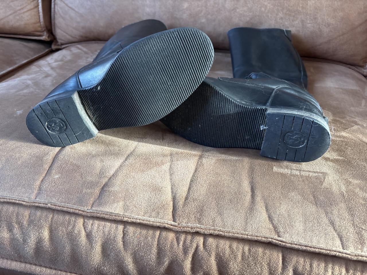 Leren Paardrijlaarzen maat 36