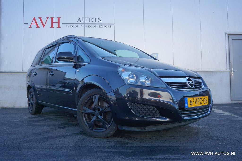 Opel Zafira 1.7 cdti edition, grijs kenteken!