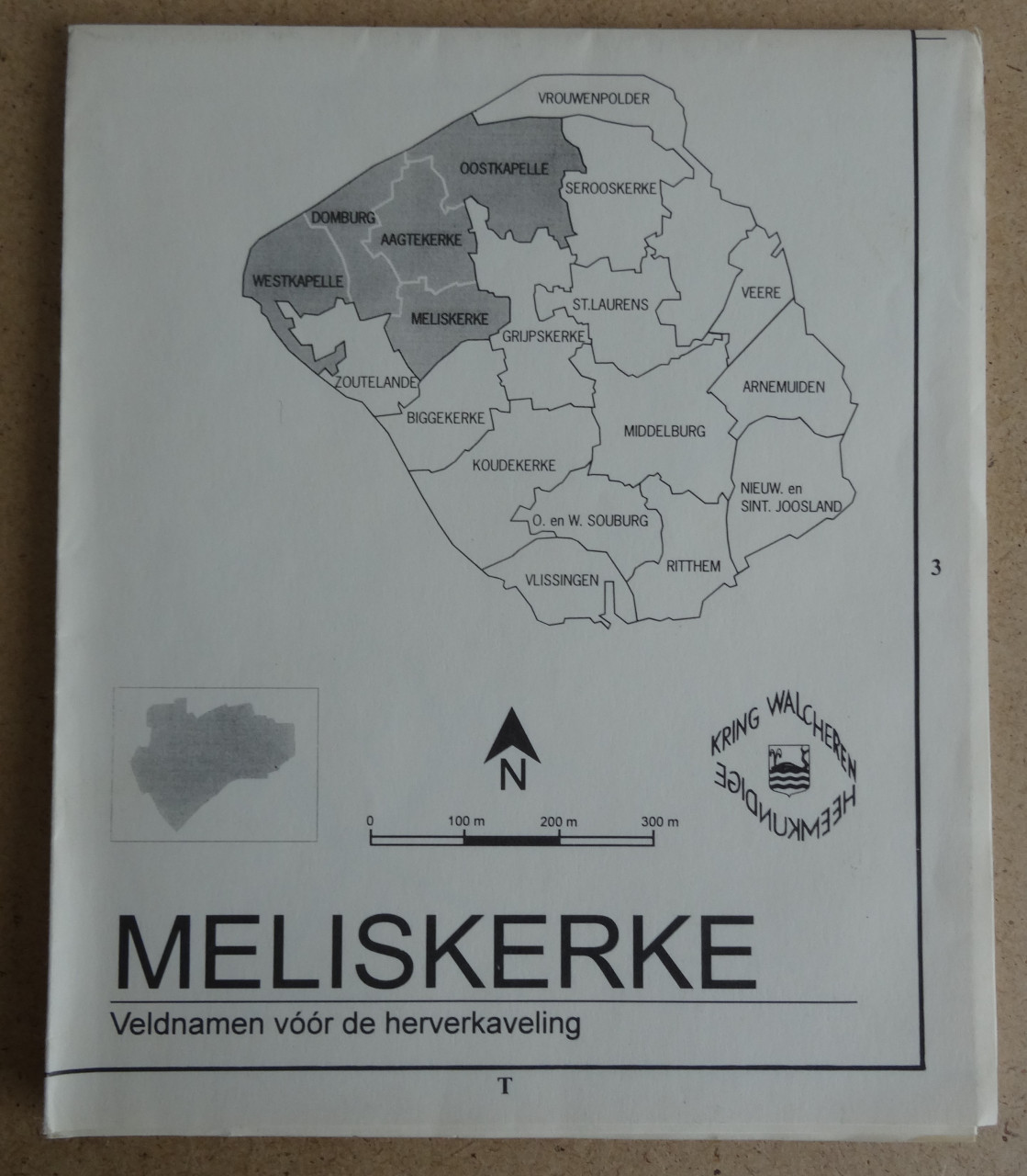 Meliskerke - Veldnamen voor de herverkaveling