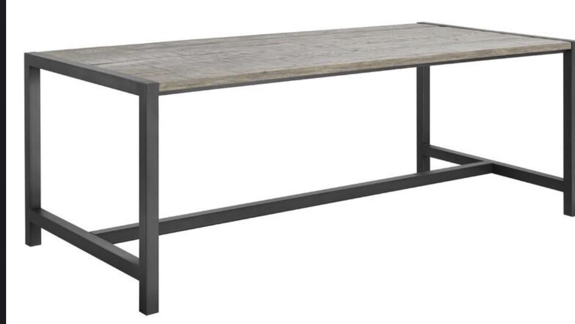 Nieuwe Morandi eettafel - eikenhout grijs